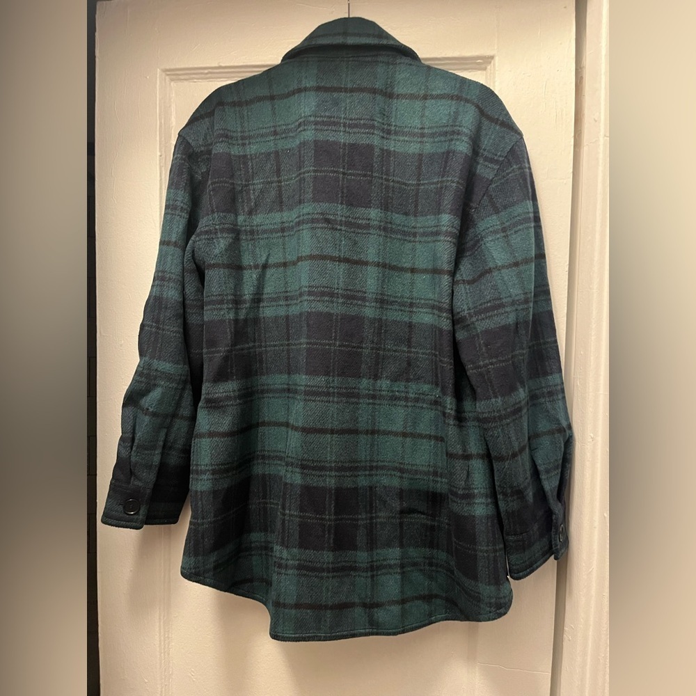 LOFT Plaid Shacket - Picture 3 of 7